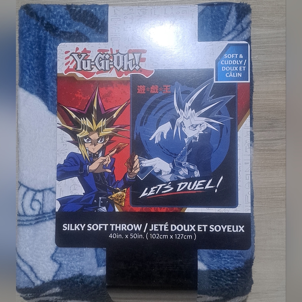 Brand New Yu-Gi-Oh! Silky Soft Throw Blanket
